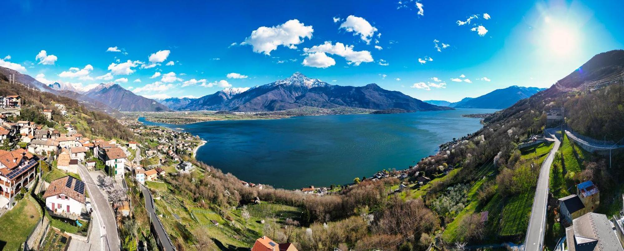 Lago Di Como - Luxury Panoramic Garden - Free Wifi Villa Gera Lario Luaran gambar